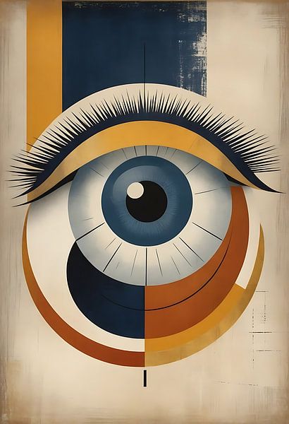 Abstrakte Bauhaus-Augen von MIROKKU