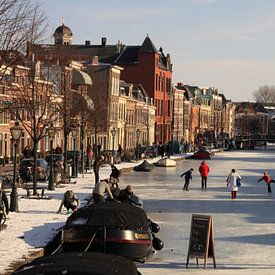 Leiden in winter (i) von Stefan van Dongen