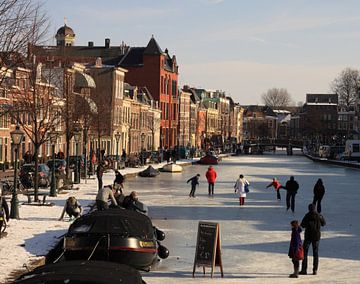 Leiden in winter (i) von Stefan van Dongen