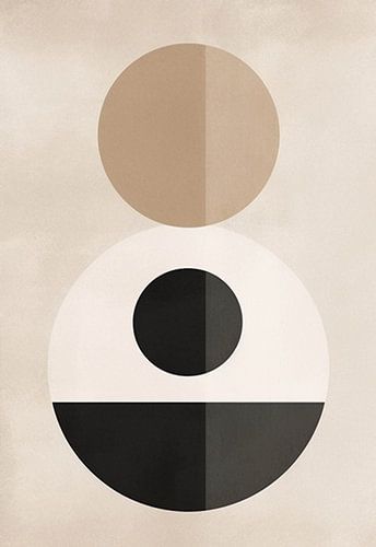 Minimalisme géométrique : la simplicité des cercles