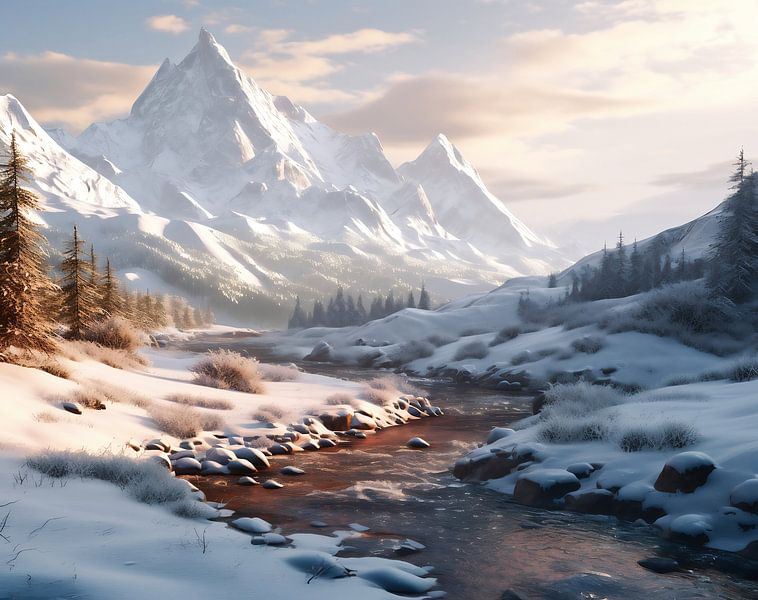 Landschaft von fernlichtsicht