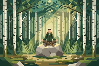Forest Meditation: Serenity in Nature