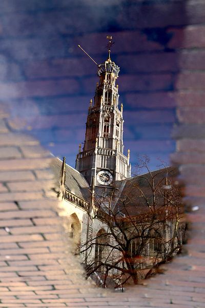 Reflectie Sint Bavo Kerk van Bram van Elk