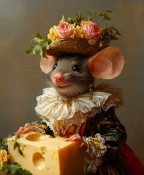 Maus-Porträt von But First Framing