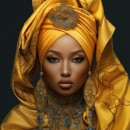 Afrikanische Frau 08