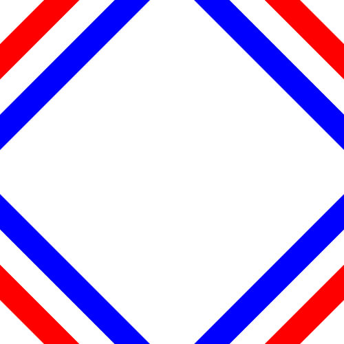 No Crossing | CutOuts | Color 2 of 3 | Permutation 4 of 6