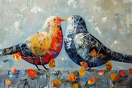 Modern Bird Art | Portrait