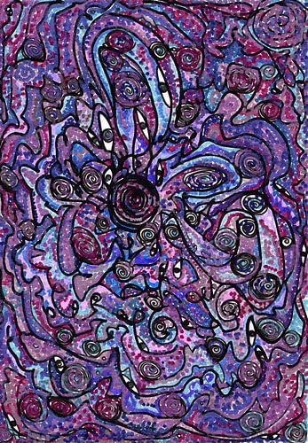 Colored soul dotting