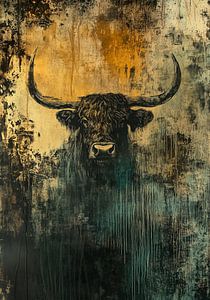 Goldener Glanz des Highlanders
