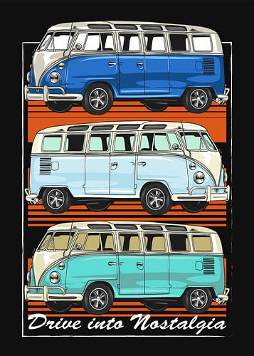 Iconic Retro T2 Microbus