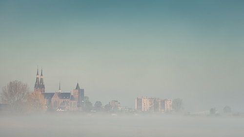 Cuijk in de mist