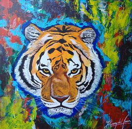 Tijger by henry de haan