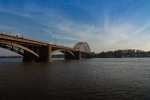 Panorama der Waalbrücke bei Nimwegen
