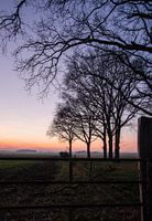 Kleurrijke zonsondergang