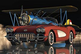 Chevrolet Corvette C1 The Legendary Sports Car by Jan Keteleer
