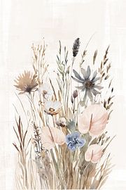 Herbes sauvages-2 sur Sally Ann Moss