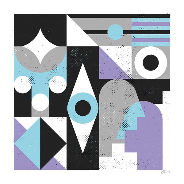 Abstracte ogen, Robert John Paterson van Wild Apple