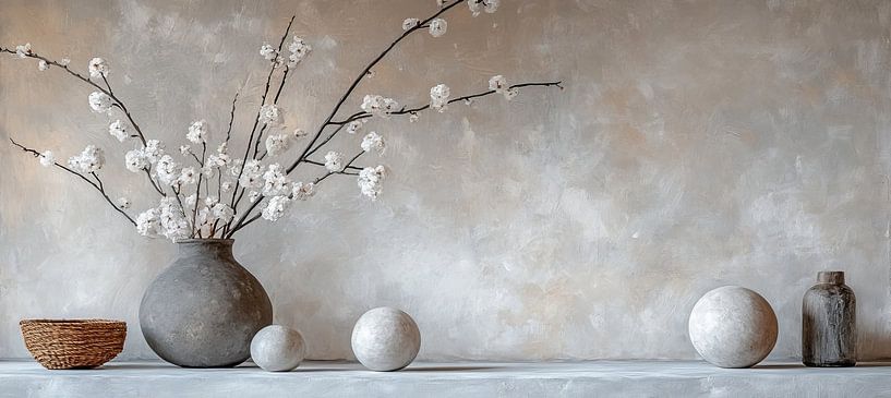 Stilleven met Bloemen van ARTEO Schilderijen