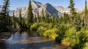 Glacier National Park, Grinnell Glacier trail, Montana, USA by Jeroen van Deel