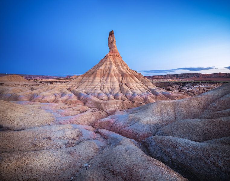Spain Bardenas Reales Panorama by Jean Claude Castor