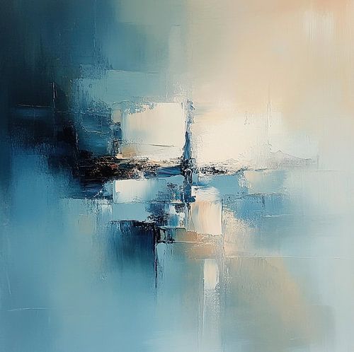 Gelassenheit in Blautönen