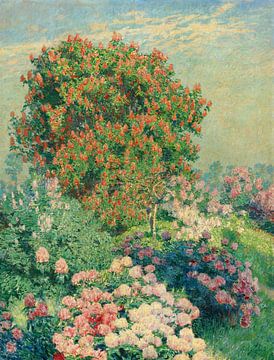 Der Blumengarten im Mai, Emile Claus