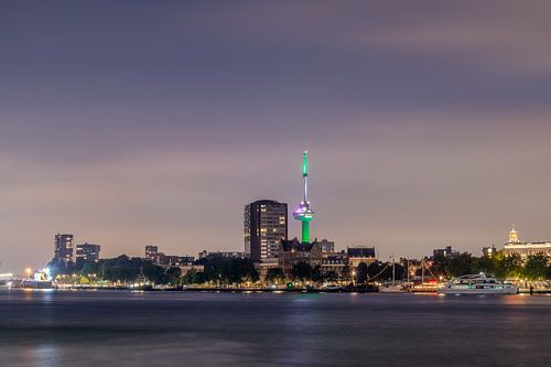 Skyline met de Euromast van Daniëlle Langelaar Photography