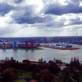 Rotterdam panorama van Roelof van der Schaaf
