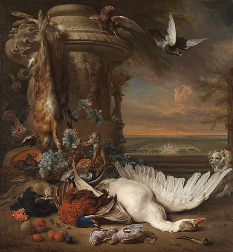 Jan Weenix, Stilleven met dood wild