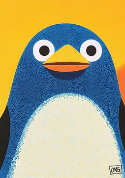 Pinguïn van OMG Art