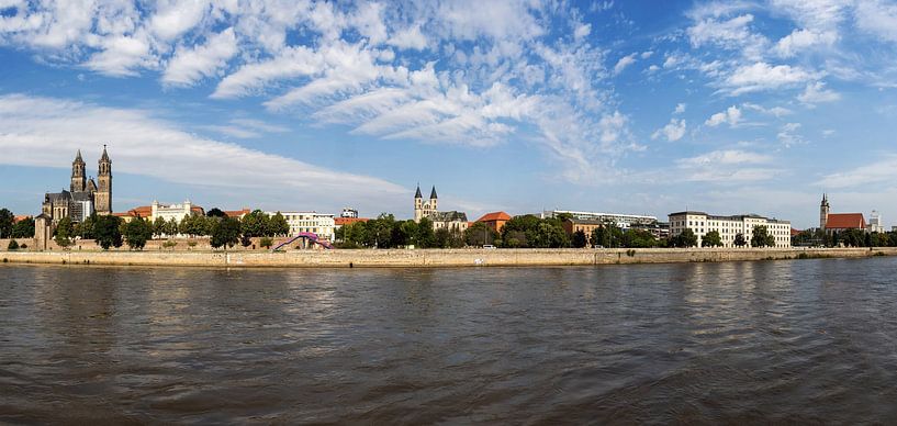 Magdeburg Panorama by Frank Herrmann