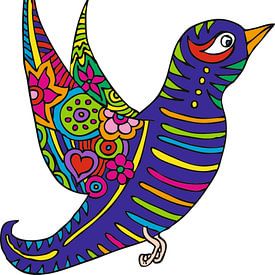 Tattoo Bird von Esther  van den Dool