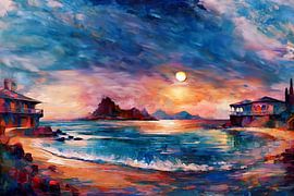 Leben am Strand von Rob 't Hoen