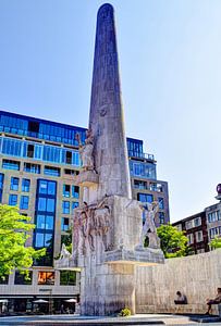 Das Nationaldenkmal am Dam-Platz in Amsterdam