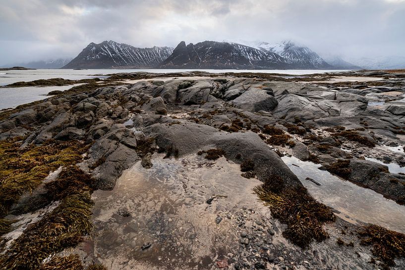 Gimsoysand Beach Lofoten Norway von Ab Wubben