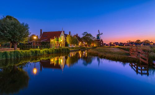 Blauwe Uur Zaanse Schans