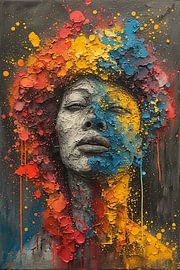 Face 1 by Günther Heilemann