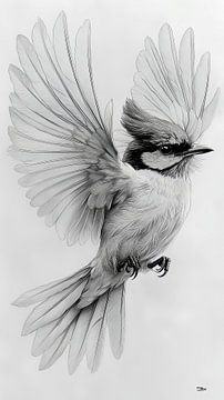 potlood tekening van Gelissen Artworks