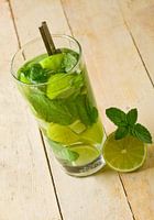 Un délicieux cocktail de Mojito cubain