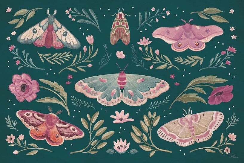 Gevleugelde studie I pruim, Janelle Penner van Wild Apple