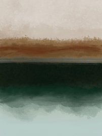 Landschap - Moderne kunst van Studio Malabar