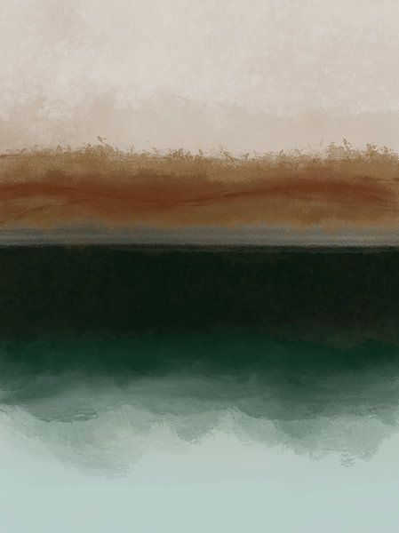 Landschaft - Moderne Kunst von Studio Malabar
