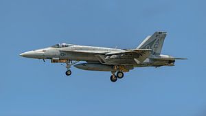 U.S. Navy Boeing F/A-18E Super Hornet von VFA-105 Gunslingers.