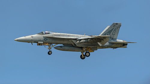 U.S. Navy Boeing F/A-18E Super Hornet van VFA-105 Gunslingers.