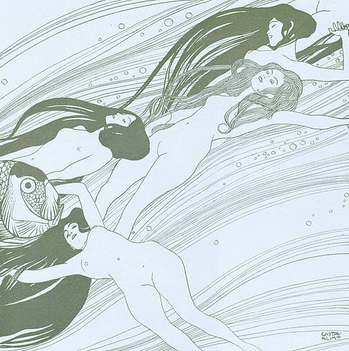 Vissenbloed, Gustav Klimt