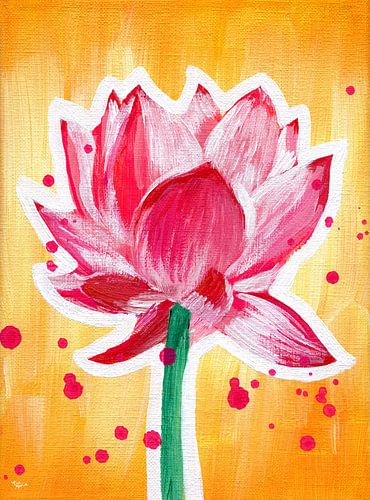 Dear lotus by ART Eva Maria