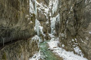 Partnachklamm im Winter