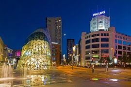 Eindhoven de Blob and Lichttoren by Anton de Zeeuw