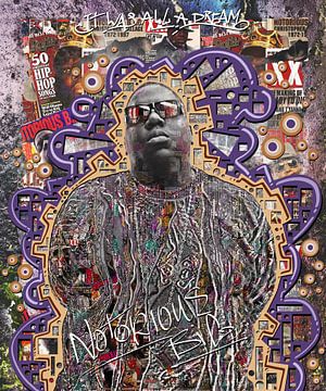 Notorious big collage