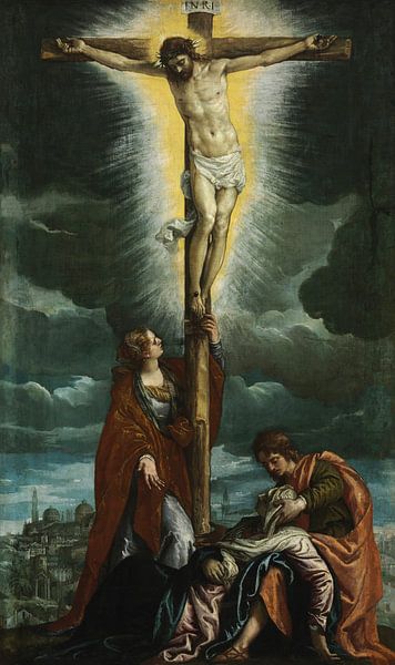 The Crucifixion, Paolo Veronese by Masterful Masters